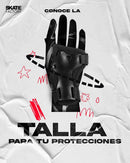conoce la talla de tus protecciones para patinar skf