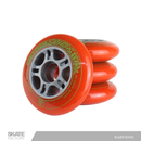 RUEDAS BLAZER COLOR NARANJA 84 MM