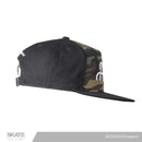 Snapback Gorra antifashion negra con textura derde militar. Marca mexicana con patinetas, gorras y accesorios. Visítanos y descubre todo lo que antifashion tiene para ti. Disponibles en Skate Factory tu skate shop favorito, Envíos gratis en compras mayores a $999 pesos compra fácil y rápido Encuéntralos en tu skate shop, Skate factory ®.
