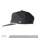 Snapback Gorra antifashion negra con bordado rastafari estampada. Marca mexicana con patinetas, gorras y accesorios. Visítanos y descubre todo lo que antifashion tiene para ti. Disponibles en Skate Factory tu skate shop favorito, Envíos gratis en compras mayores a $999 pesos compra fácil y rápido Encuéntralos en tu skate shop, Skate factory ®.