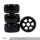 RUEDAS PARA PATINES ANTI-ROCKERS TRS NEGRO SET DE 4PZ