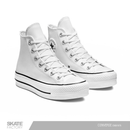 Una marca de modelos clásicos, converse chuck Taylor de piel blancos con plataforma, converse de bota, estos y más modelos de converse siempre disponibles en Skate Factory yu skate shop favorito, Envíos gratis en compras mayores a $999 pesos compra fácil y rápido Encuéntralos en tu skate shop, Skate factory ®.
