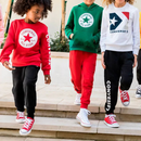 CONVERSE CHOCLO TENIS BEBÉ CLÁSICO ROJO