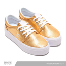 DC SHOES TRASE PLATAFORMA TENIS DAMA ORO