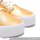 DC SHOES TRASE PLATAFORMA TENIS DAMA ORO