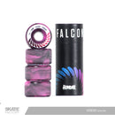 JUEGO DE 4 RUEDAS PARA LONGBOARD HONDAR FALCON 70MM MORADO