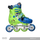 patines en linea para niños de color verde