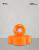 RUEDAS PARA LONGBOARD HONDAR NARANJA 65MM