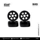RUEDAS PARA PATINES ANTI-ROCKERS TRS NEGRO SET DE 4PZ