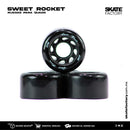 Cambia las ruedas de tus patines ahora, con este pack de ruedas para quads y sigue patinando en tu skatepark con las ruedas de la marca Sweet rocket, consulta precios en tus skateshop skate factory mx empieza a hacer trucos en tu patineta ahora, envíos gratis en compras mayores a $999 pesos compra fácil y rápido Encuéntralos en tu skate shop, Skate factory ®.