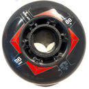 RUEDAS PARA PATINES SET DE 4PZ FLYING EAGLE RX WINGS NEGRO ROJO