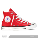 CONVERSE BOTA TENIS CLÁSICO ROJO