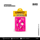 ELEVADORES PARA PATINETA KROOKED R FIUCSA ROJO 1/8"