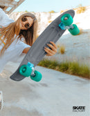 PENNYBOARD MINI CRUISIER GRIS MENTA
