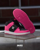 TENIS DAMA DC SHOES MANTECA 4MID BOTA NRO ROSA