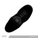 TENIS DC SHOES PURE NEGROS