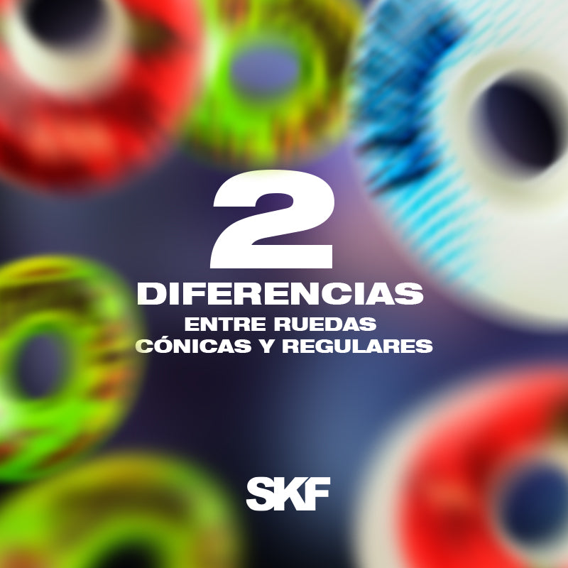 ruedas llantas para skate, como elegir las llantas para skate, llantas regulares y conicas en el skateboarding, skateboarding