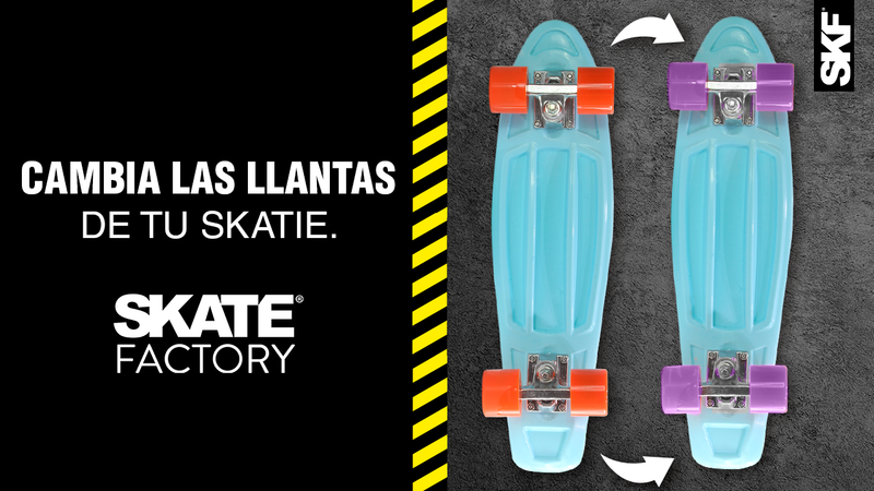 Cambia las llantas de tu skatie fácil y rápido.