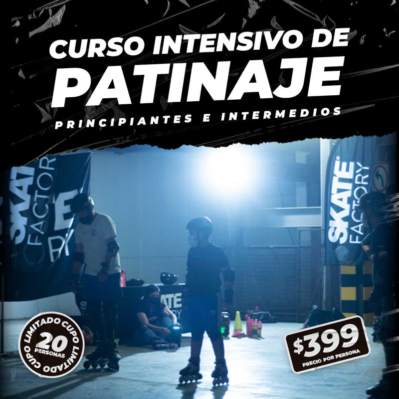 Curso intensivo de patinaje agosto 2022