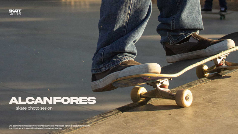 ALCANFORES photoshoot de Skateparks en Querétaro