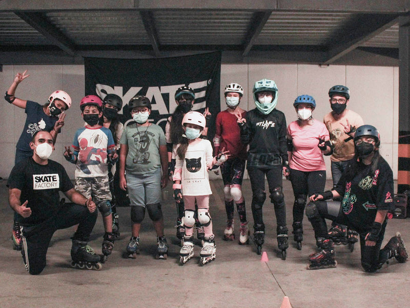 Curso de patinaje en Querétaro Agosto 2021 (Urban Roller Class, Skate Factory y Plaza Constituyentes)