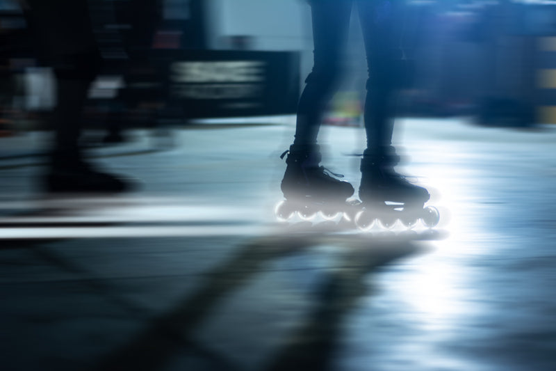 ¿Con que patines puedo patinar de noche?
