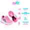 TENIS PATIN NIÑA ONIX ROSA