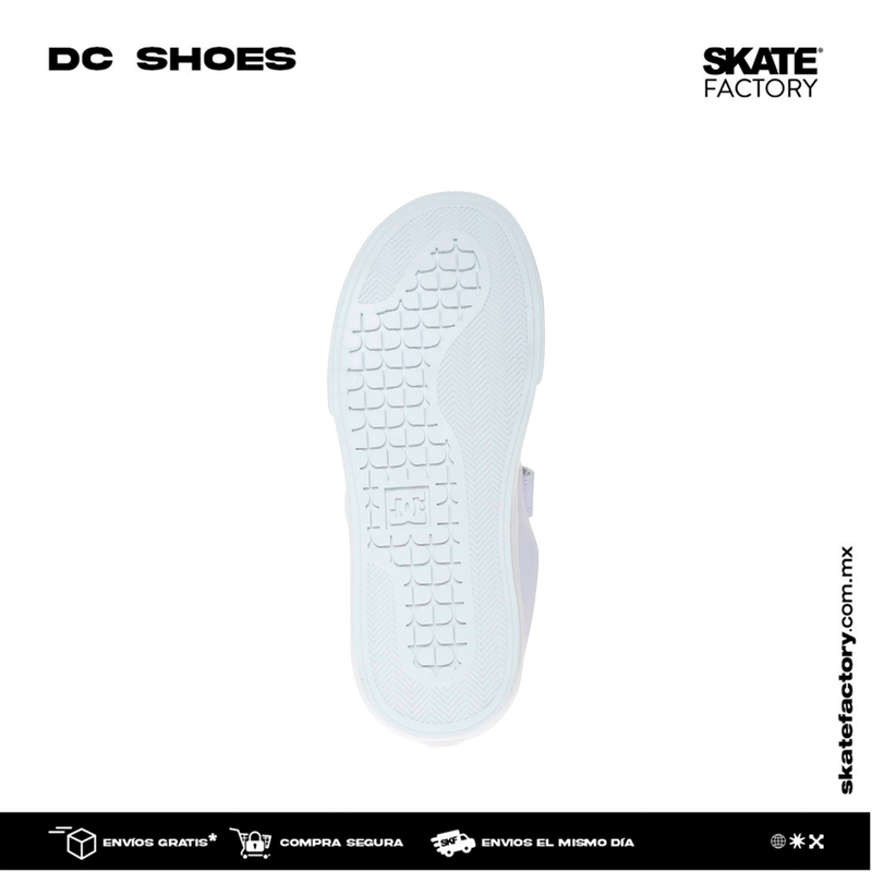 DC SHOES NOTCH BLANCO ROSA