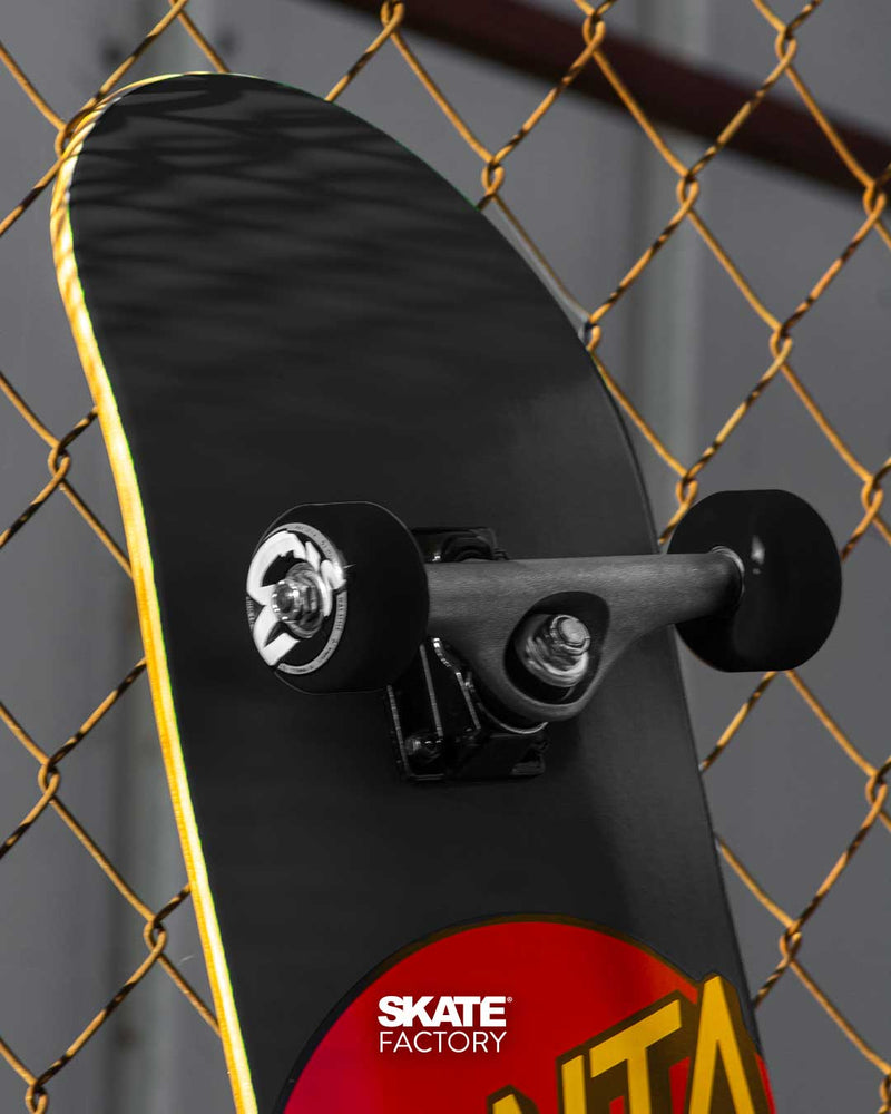 PATINETA COMPLETA LOGO SANTA CRUZ NRO ROJO 8"