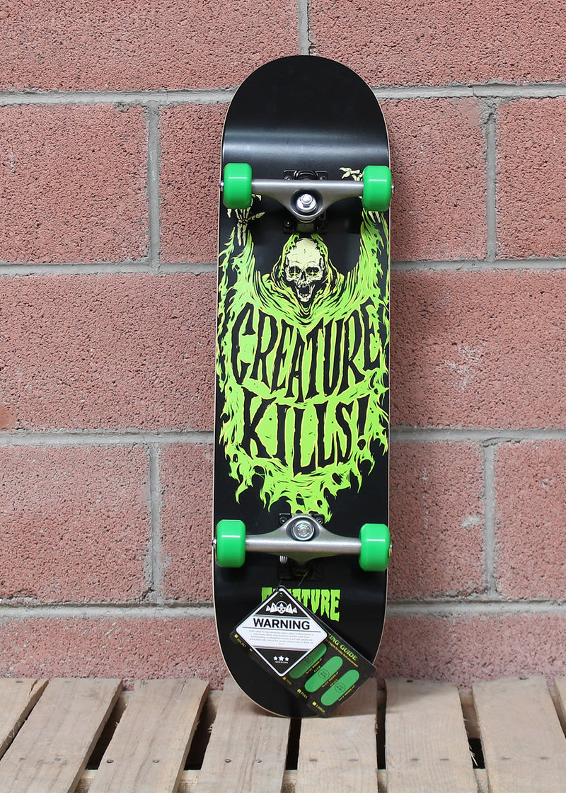 PATINETA DE SKATEBOARD SANTA CRUZ KILLS VERDE  8"