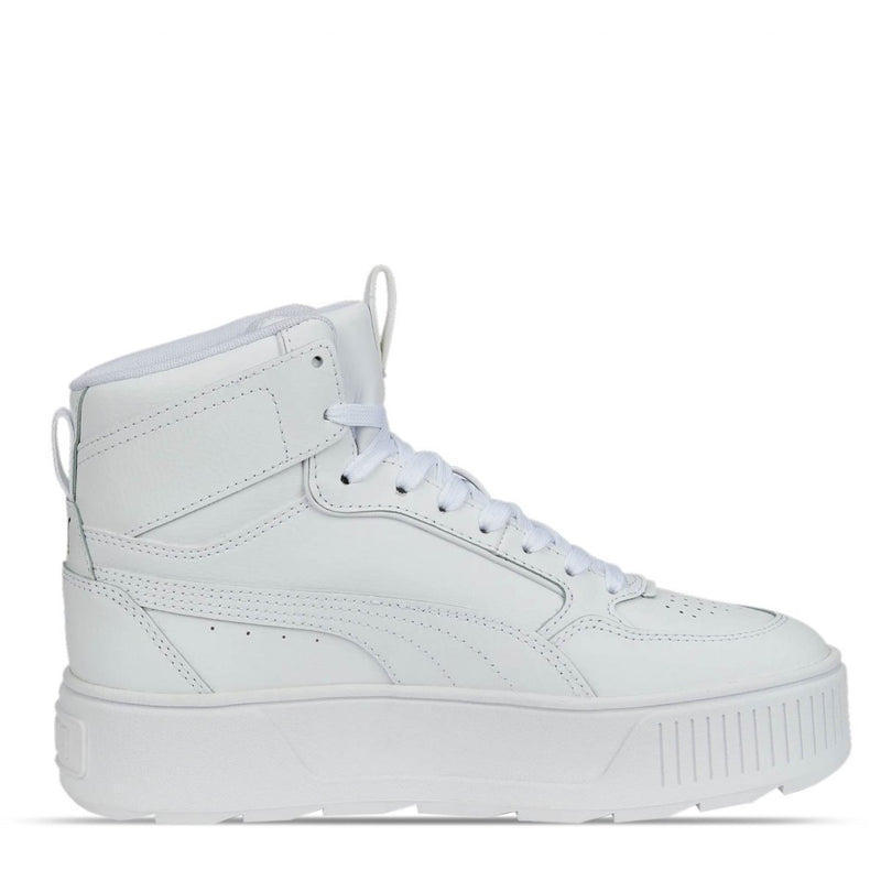 TENIS PUMA DAMA KARMEN REBELLE MID BLANCO ORO