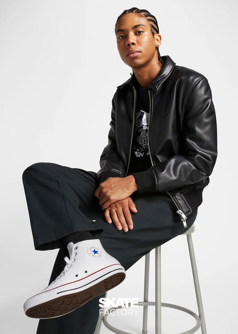 CONVERSE BOTA BLANCO PIEL