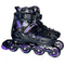 PATINES EN LINEA BLAZER TALLA AJUSTABLE NEGRO MORADO