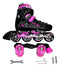 PATINES BLAZER 2 EN 1 AJUSTABLES DE TALLA NEGRO ROSA