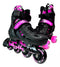 PATINES BLAZER 2 EN 1 AJUSTABLES DE TALLA NEGRO ROSA