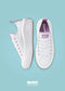 CONVERSE MOVE BLANCO MORADO