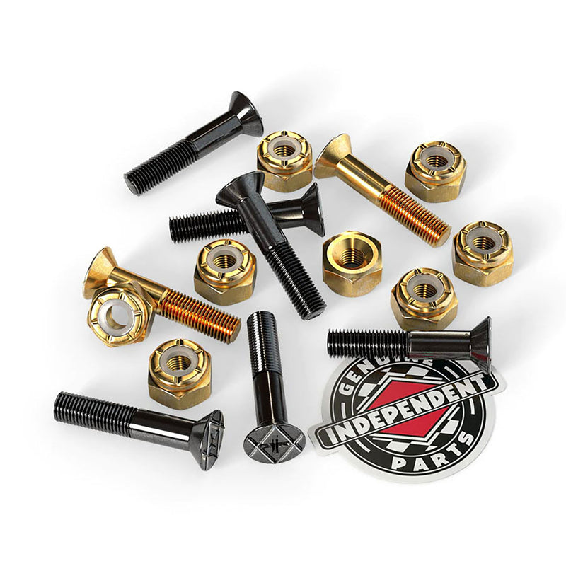 TORNILLOS PARA SKATEBOARD INDEPENDENT NGO ORO