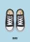 CONVERSE CHOCLO PREESCOLAR NEGRO