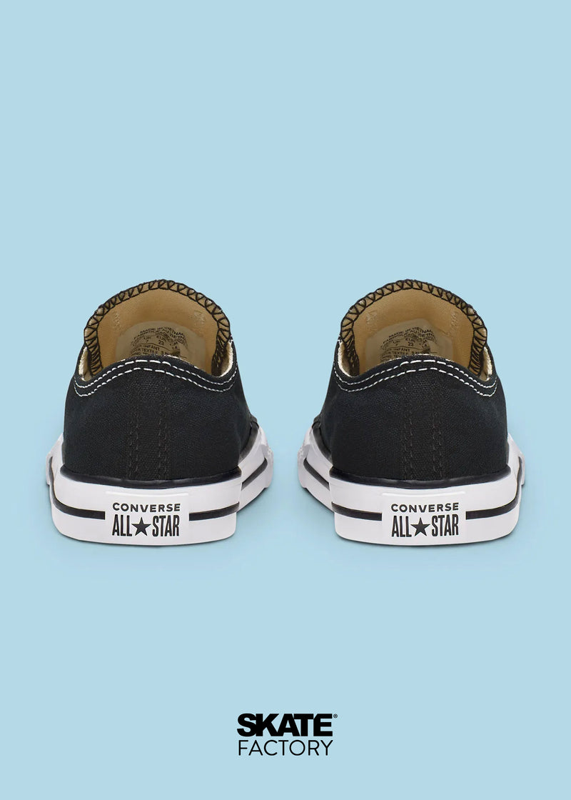 CONVERSE CHOCLO PREESCOLAR NEGRO