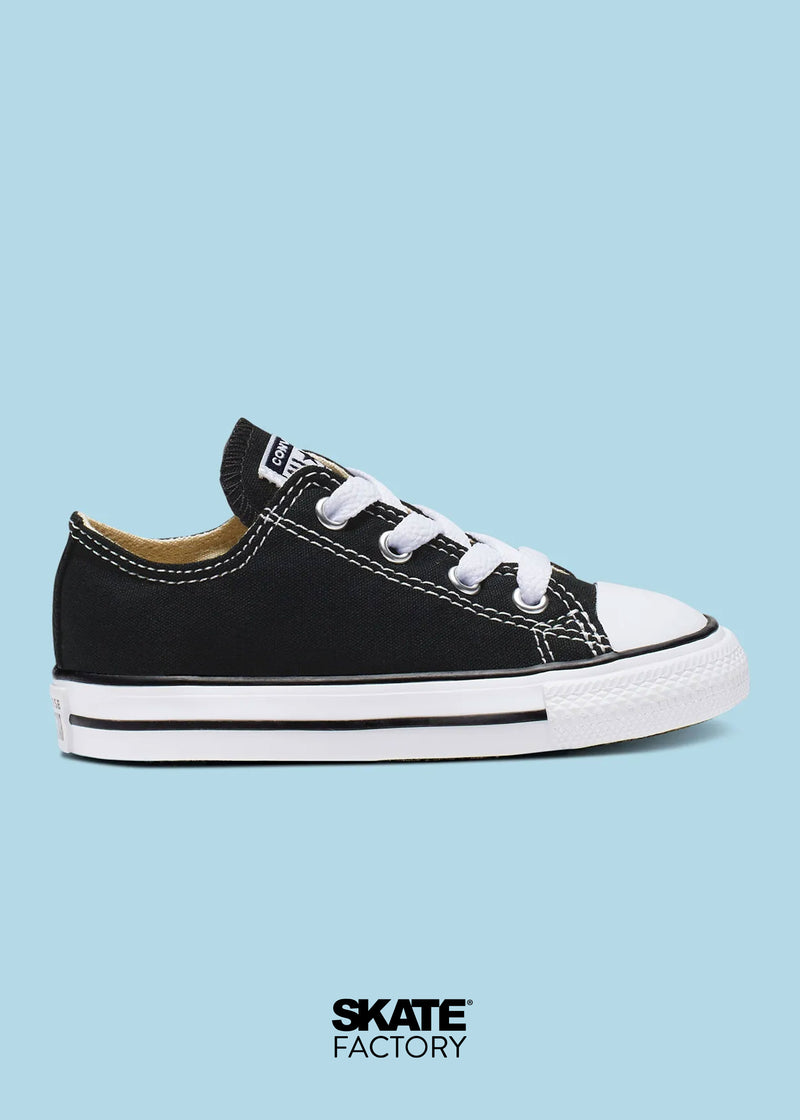 CONVERSE CHOCLO TENIS NIÑO CLÁSICO NEGRO PRESCOLAR