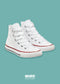 CONVERSE BOTA PREESCOLAR BLANCO