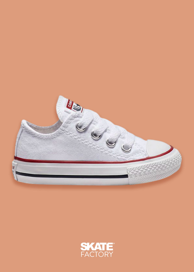 CONVERSE PARA BEBÉ CLÁSICO BLANCO