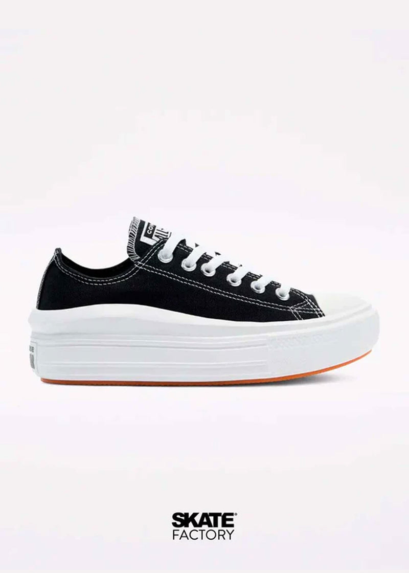 CONVERSE PLATAFORMA NEGRO PARA MUJER MOVE