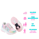 TENIS PATIN NIÑA ONIX MULTICOLOR