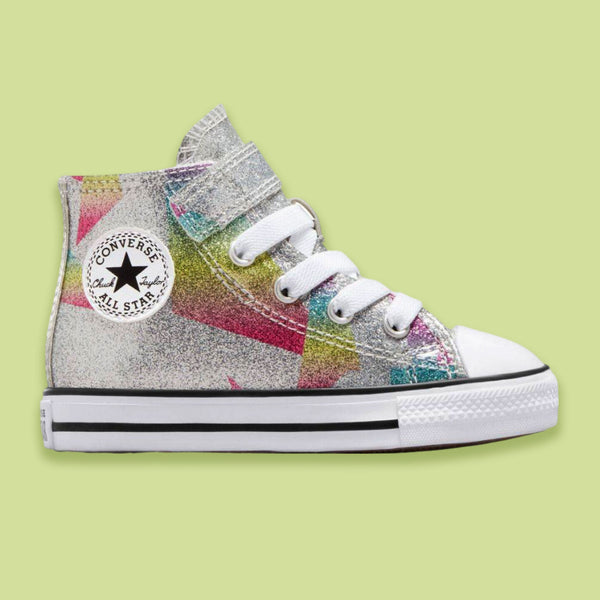 CONVERSE PARA BEB V1 HI PLATA Skate Factory