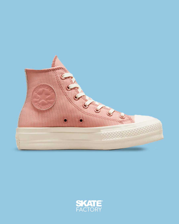 CONVERSE PLATAFORMA ROSA LIFT LONA
