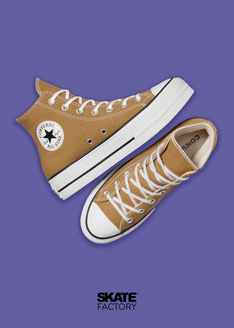 CONVERSE BOTA PLATAFORMA TAN