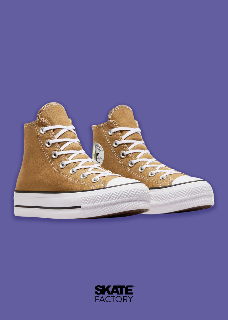 CONVERSE BOTA PLATAFORMA TAN