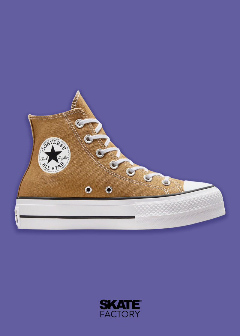 CONVERSE BOTA PLATAFORMA TAN