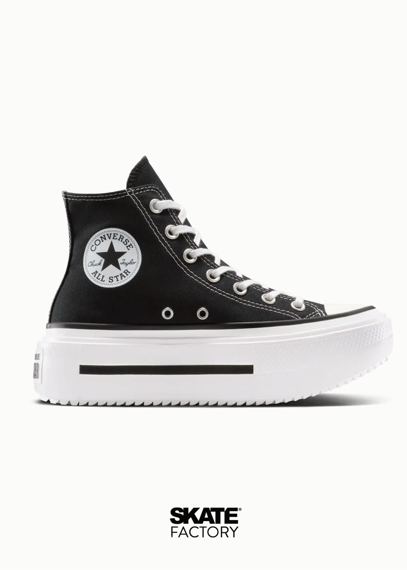 CONVERSE BOTA PLATAFORMA NEGRO